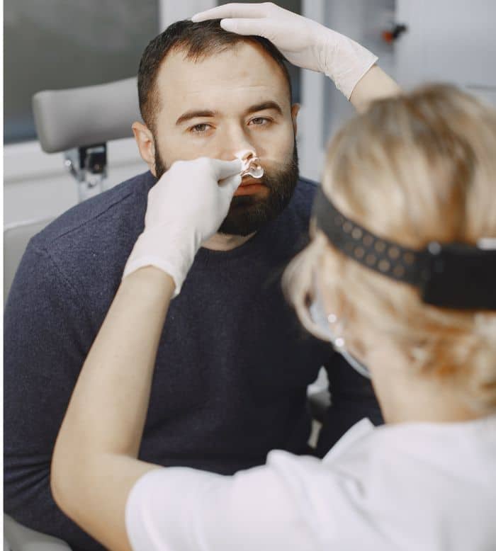 piccolo intervento di cauterizzazione nasale
